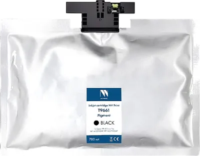 NV Print T9661  C13T966140 Струйный картридж  для Epson WorkForce Pro WF-M5299DW, WF-M5799DWF, Black,   (40 000 стр)