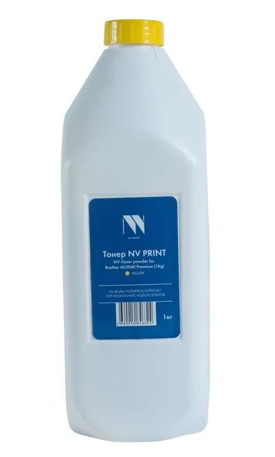 Тонер NV Print NV-HL3040-PR-1KGY, желтый, 1кг, для Brother HL-3040