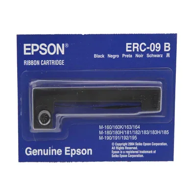 Риббон-картридж Epson C43S015354, черный, ERC09B