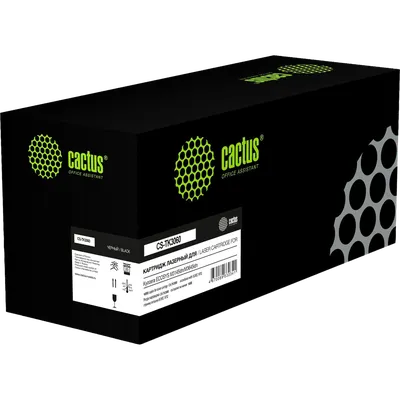 Картридж лазерный Cactus CS-TK3060, черный, 14500 стр., для Kyocera ECOSYS M3145idn/M3645idn