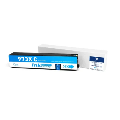 Картридж NV Print NV-F6T81AE, голубой, для HP PageWide, 7000стр