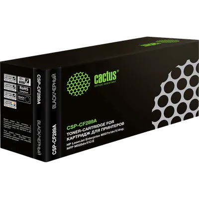 Картридж лазерный Cactus CSP-CF289A, черный, 5000стр., для HP LJ M507