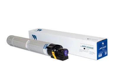 Картридж NV Print NV-MPC3502EBk, черный, для Ricoh Aficio MP C3002/C3502, 28000 стр.