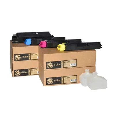 Тонер-картридж Булат BAMTFSC515050, Kyocera TK-580, Black, 3500 стр., с чипом