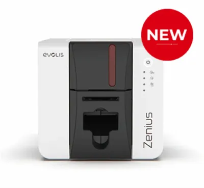 Принтер печати на пластиковых картах Evolis Zenius 2 односторонний, USB, ПО "ID-ALL Starter Edition"