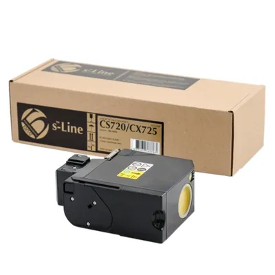 Тонер-картридж Булат EFLX0CS720040, Lexmark CS720/CX725, Yellow, 7k