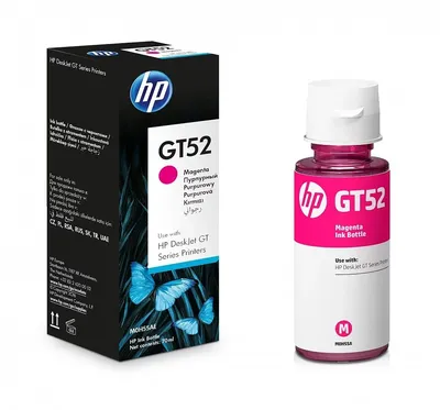 Чернила HP M0H55AE, GT52 Magenta, ~8000 стр