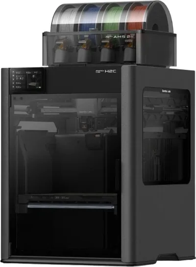 3D-принтер Bambu Lab H2C PF003-C+SA007-EU, закрытый, с AMS
