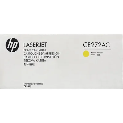 Картридж лазерный HP CE272AC, желтый, 15000 стр.