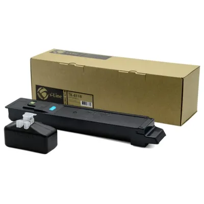 Тонер-картридж Булат BFKYEM8124180, Kyocera M8124, TK-8118, Cyan, 6k