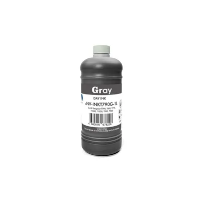 Чернила NV Print NV-INKT790G-1L, для HP DesignJet T790/T610/T770, 1000мл, Gray
