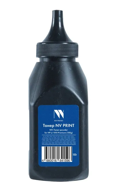 Тонер NVPrint NV-1010-PR-100G, 100г, для HP/Canon