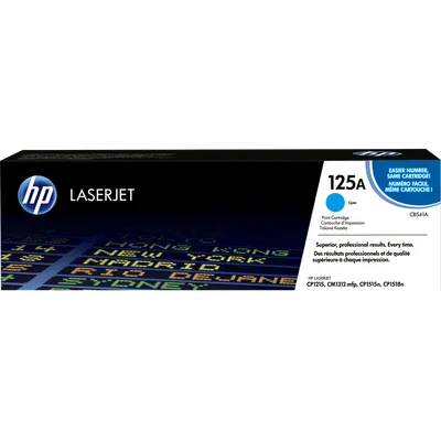 Картридж HP CB541A (125A), синий, 1600 стр., для Color LaserJet CP1518/CM1312