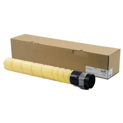 Тонер-картридж Konica Minolta bizhub C227 TN221 (21k) Yellow e-Line