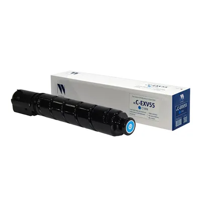 Картридж NV Print NV-CEXV55C, голубой, для Canon IR Advance C256/C356