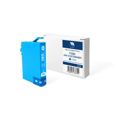 Картридж струйный NV Print NV-C13T12824011, Cyan, 13 мл, для Epson Stylus SX125/S22/BX305F