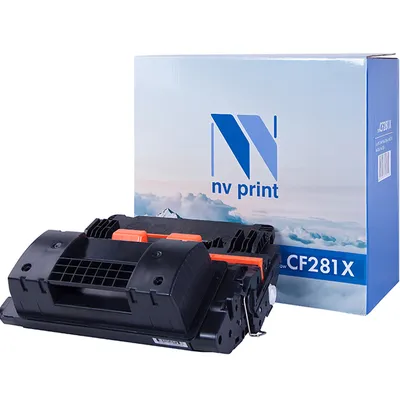 Картридж лазерный NV Print NV-CF281X, для HP LaserJet M605/M606/M630, 25000 стр.