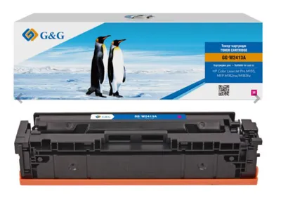 Картридж лазерный G&G GG-W2413A, для HP Color LaserJet Pro M155, MFP M182nw/M183fw, пурпурный, 850 стр.