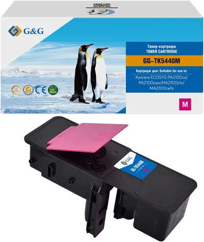 Тонер-картридж G&G toner-cartridge for Kyocera ECOSYS PA2100cx/PA2100cwx/MA2100cfx/MA2100cwfx 2400 pages GG-TK5440M  with chip гарантия 36 мес.