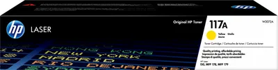 Картридж HP W2072A, желтый, 700 стр.
