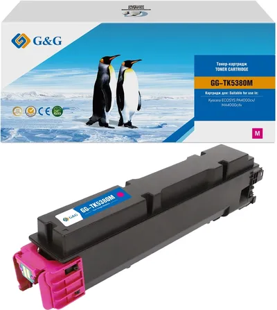 Картридж лазерный G&G GG-TK5380M (TK-5380M) пурпурный (10000 стр.) для Kyocera ECOSYS PA4000cx/MA4000cifx