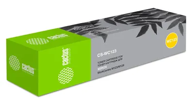 CACTUS 006R0118 Картридж CACTUS CS-WC123 для принтеров  Xerox WorkCentre 133/M123/M128/PRO123/PRO128/PRO133, 30 000 стр