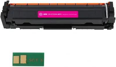 Картридж лазерный Cactus CS-CF533A-MPS, пурпурный, 2700 стр., для HP