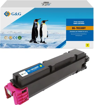 Картридж лазерный G&G GG-TK5380Y (TK-5380Y) желтый (10000 стр.) для Kyocera ECOSYS PA4000cx/MA4000cifx