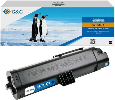 Картридж лазерный G&G GG-TK1170, для Kyocera Ecosys M2040DN/M2540DN/M2640IDW, черный, 7200 стр.