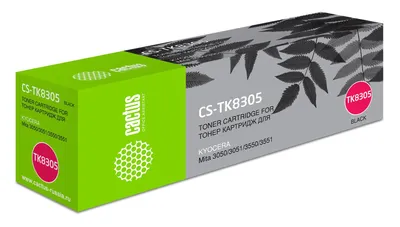 Картридж лазерный Cactus CS-TK8305, черный, 25000стр, для Kyocera 3050/3051/3550/3551