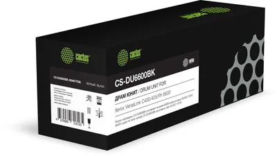 Блок фотобарабана CACTUS CS-DU6600BK, черный, для Xerox VersaLink C400/405
