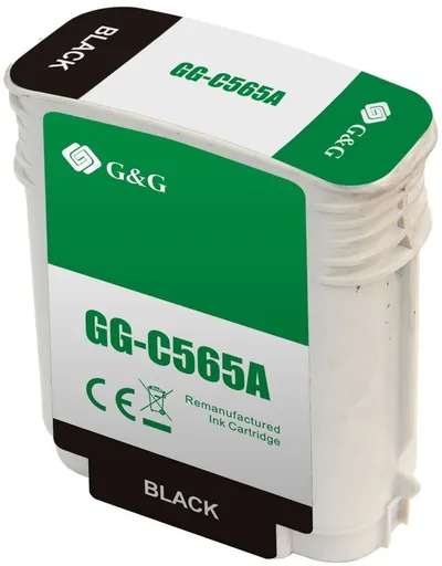 Картридж струйный G&G GG-C565A (82/CH565A), черный, совместимый