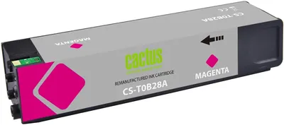 Картридж струйный Cactus CS-T0B28A, пурпурный, 223мл, для HP PageWide