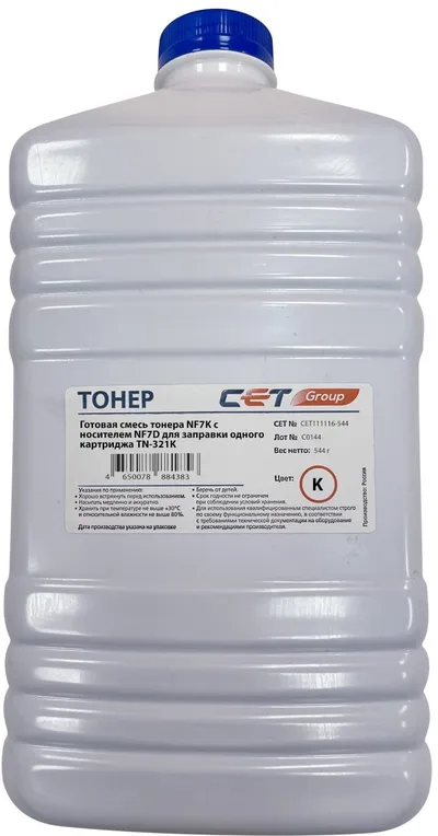 Тонер CET CET111116-544, черный, для Konica Minolta Bizhub 224e/C224/284/364