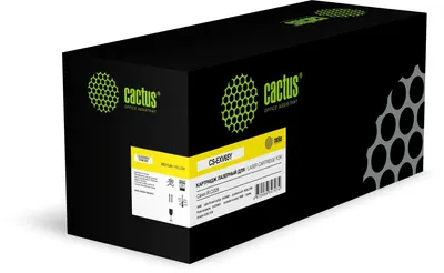 Тонер-картридж CACTUS - EXV65Y, Лазерный, Желтый, 11000стр, аналог Canon EXV65Y, с чипом, CS-EXV65Y