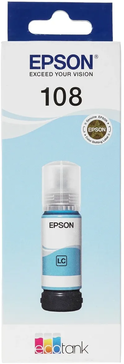 Чернила Epson C13T09C54A, светло-голубой, 7200 стр
