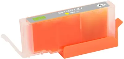 Картридж струйный Cactus CS-CLI471XLY, желтый, 10.8 мл, для Canon