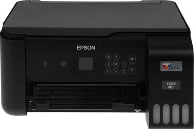 МФУ струйный Epson L3260 (C11CJ66408/409/507/511/414/) A4 WiFi черный