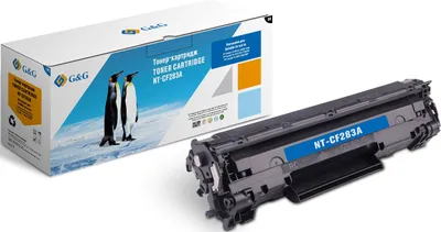 Картридж лазерный G&G GG-CF283A, для HP LJ Pro M125/125FW/125A/M127/M127FW/FN/M201/M225MFP, черный, 1500 стр.