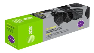 Картридж лазерный Cactus CS-TN217Y, желтый, 2300стр., для Brother HL3230/DCP3550/MFC3770