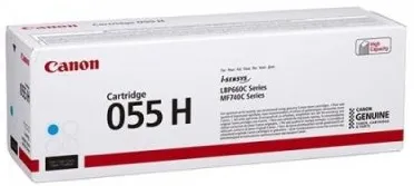Картридж лазерный Canon 055HC 3019C002/004 голубой бар.в компл. (5900стр.) для Canon LBP663Cdw/LBP664Cx/MF746Cx/MF742Cdw/MF744Cdw