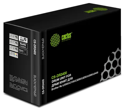 Блок фотобарабана Cactus CS-DR3400, для Brother HL-L5000/L5100/L5200