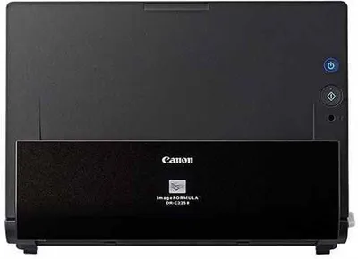 Сканер Canon DR-C225 II (Цветной, двусторонний, 25 стр./мин, ADF 45, High Speed USB 2.0, A4, 3 года гарантии)