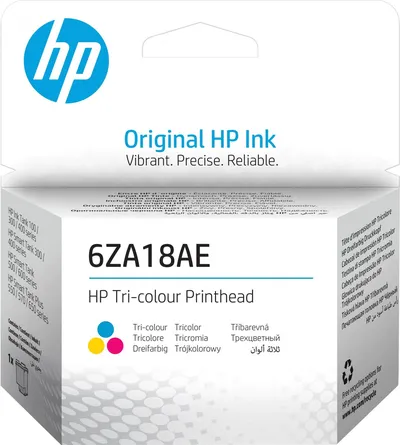 Печатающая головка HP Tri-Colour для Tank 115/315/319 Wireless 415/419 Smart Tank 300/400/500/600 Smart Tank Plus 500/515/530/615 ( 6ZA18AE )
