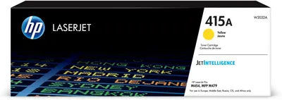 Картридж HP W2032A (415A), жёлтый, 2100 стр.