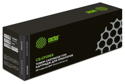 -/ Картридж лазерный Cactus CS-CF256X CF256X черный (13700стр.) для HP LJ MFP M436n/M436nda