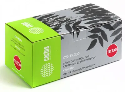 -/ Картридж лазерный Cactus CS-TK330 черный (20000стр.) для Kyocera Mita FS 4000/4000DN/4000DTN