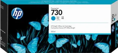 HP 730 P2V68A Картридж HP голубой   {HP DesignJet T1700, (300 мл)}