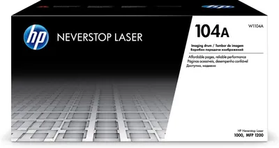 Фотобарабан HP W1104A, 104A, черный, 20000 стр, для Neverstop Laser