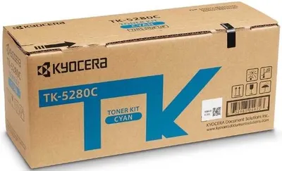 1T02TWCNL0 Тонер-картридж Kyocera TK-5280C для M6235cidn/M6635cidn/P6235cdn голубой (11 000 стр.)